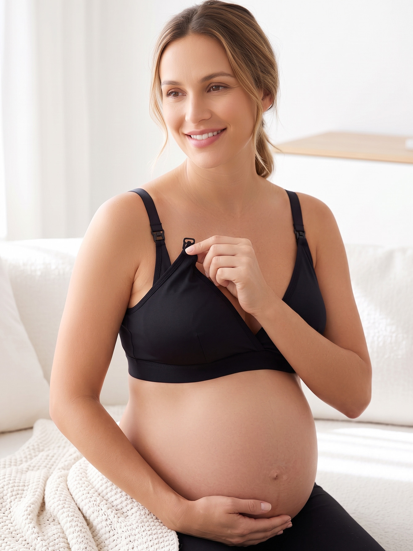 Nursing Bra Clip - Bra Menyusui Wanita dengan Model Leher