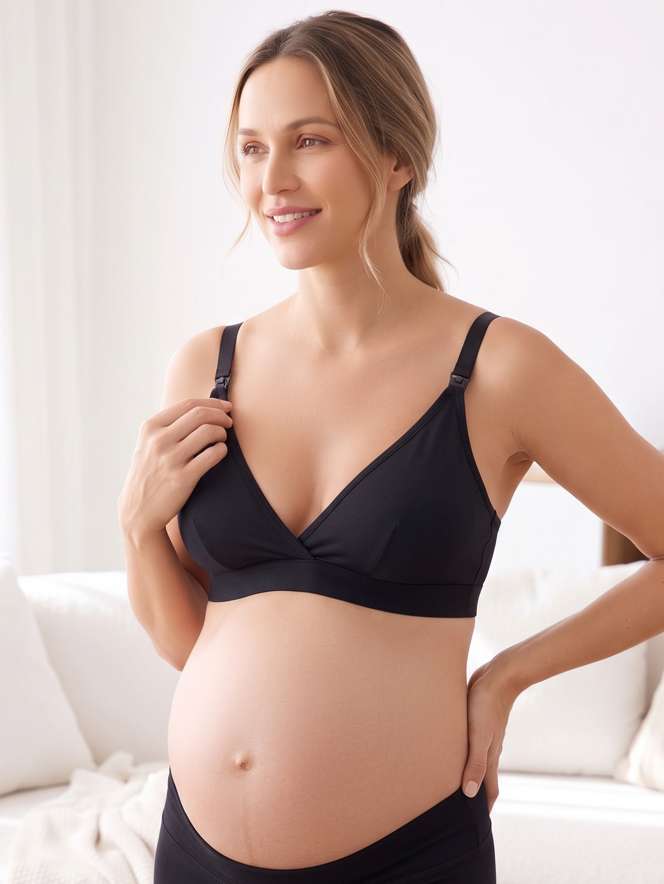Bra Menyusui Wanita dengan Mod - Nursing Bra Clip ulasan dan harga