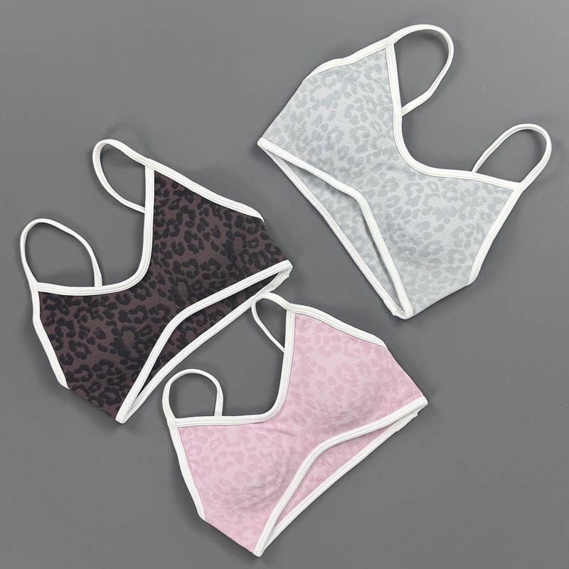Bra Olahraga Wanita Motif Maca - Sports Bra Racerback ulasan dan harga