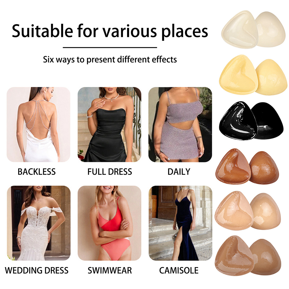 Double-Sided Stickys Bra Inser - Push Up Bra Silicone ulasan dan harga