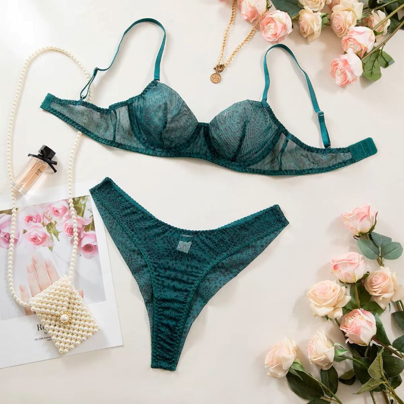 2pcs/Set Lingerie Wanita Ultra - Minimizer Bra Women ulasan dan harga