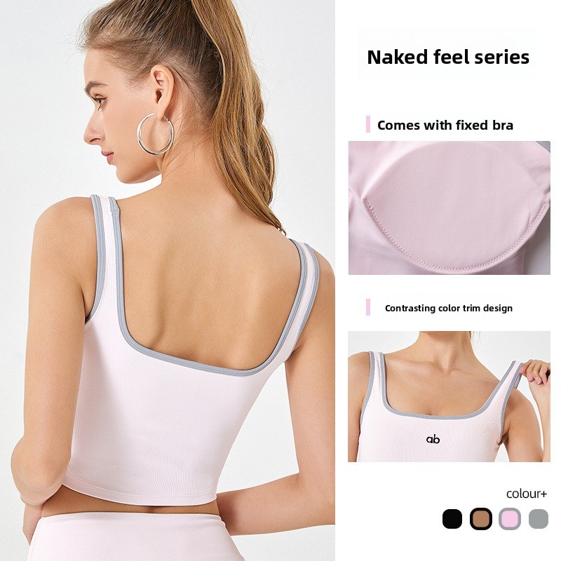 Tank Top Yoga Wanita Musim Pan - Minimizer Bra Women ulasan dan harga